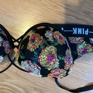Three Victoria secret bras